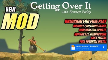 GETTING OVER IT - TUTORIAL FREE PLAY By LORDPV