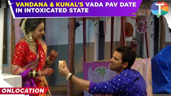 Baatein Kuch Ankahee Si update: Kunal & Vandana ENJOY Vada Pav & come closer in intoxicated state - YouTube