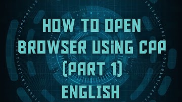 how to open browser in c++ ( part 1 )