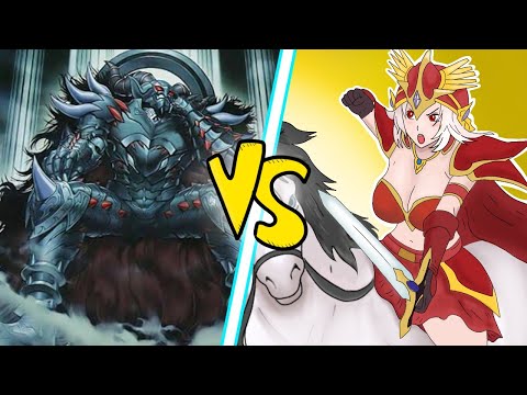 Monarca VS Valquíria (Yu-gi-oh duelo)