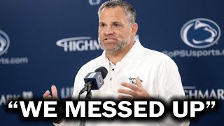 Penn State just SCREWED UP BIG TIME