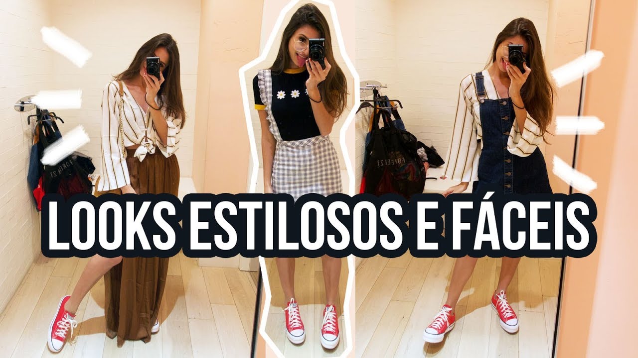 Provando Looks em Fast Fashion na Forever 21 - Viihrocha
