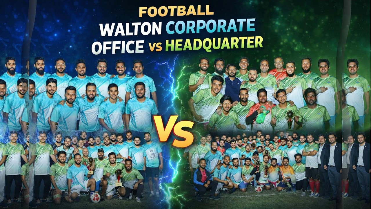 Football Match | Walton Corporate Office vs Walton Headquarter (Factory)