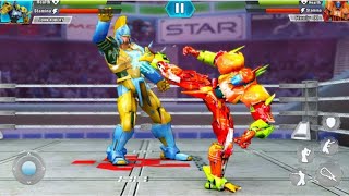 Robot Wrestling Multiplayer Real Ring Fight Android Gameplay screenshot 2