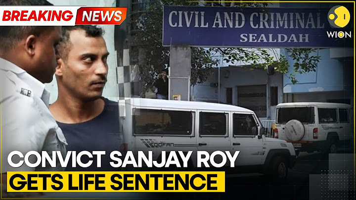RG Kar Case Verdict: Life Imprisonment For Convict Sanjay Roy | India News | WION Breaking News