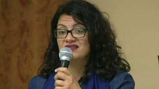 Tlaib dodges questions on ethics complaint, campaign T-shirt