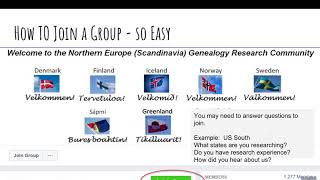 FamilySearch Facebook Genealogy Communities | FreeGenealogyHelp