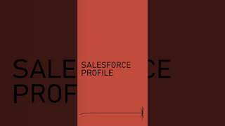 Salesforce workflow Permission set and profile #ytshorts #shorts