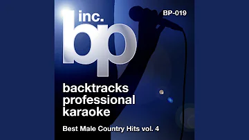 Whiskey Lullaby (Karaoke Instrumental Track) (In the Style of Brad Paisley)