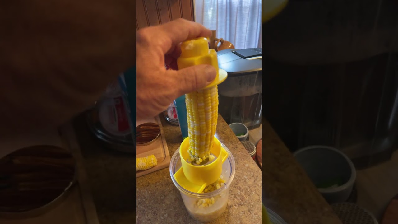 How to remove corn from the Cobb