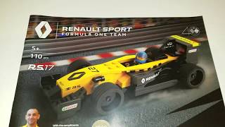 Lego Certified Professional Instructions Renault Sport RS17 RS 17 rare  R.S.17 - YouTube