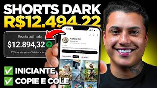 COMO FAZER SHORTS DARK PRA GRINGA E MONETIZAR RÁPIDO (passo a passo)