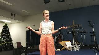 Testimony Evening 2023 @ Redlands Healing Rooms - Jess shares about her journey - across the river !