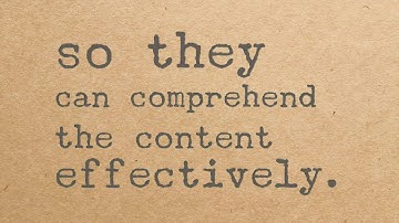 Principle of Representation   Language and Symbols   Criterion 2