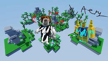 spawn killing with aery (roblox bedwars)