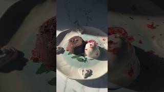 How to make molten chocolate lava cake (it’s EASY)? baking lavacake chocolate dessert recipe