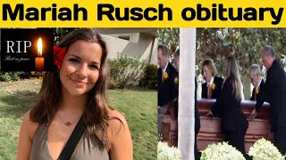 Mariah Rusch Obituary |Mariah Rusch death | Wausau WI Community Mourns 