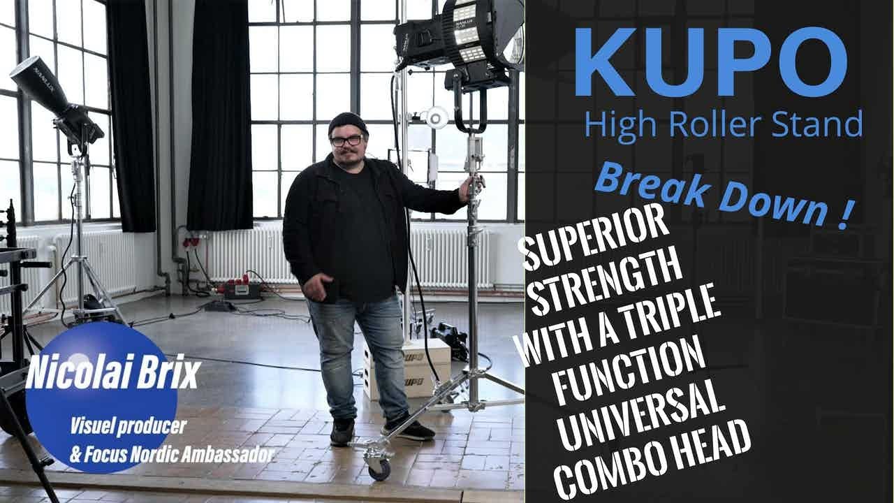 Kupo High Roller Stand  - A Bad Boy Cine Stand!