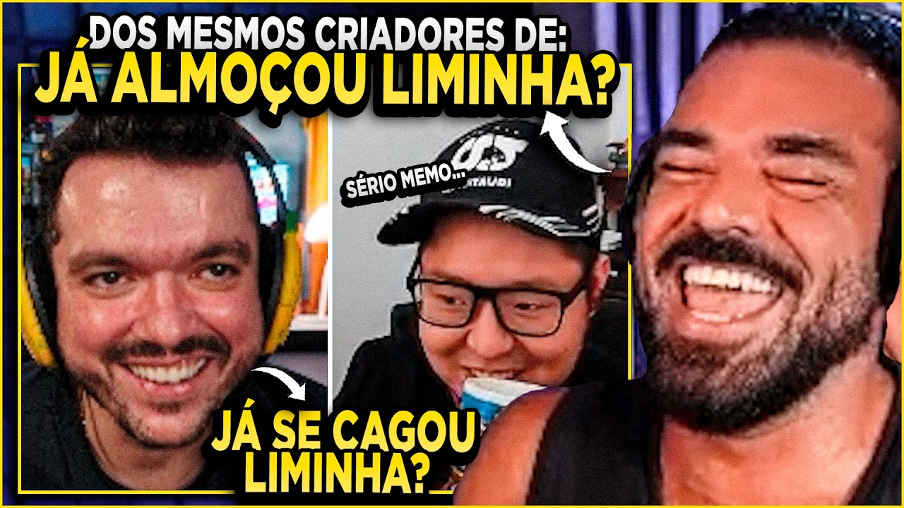 DESSSA VEZ O GAU SE PASSOU! 🤣 (Gaules, Michel, Liminha, Bt...) #209