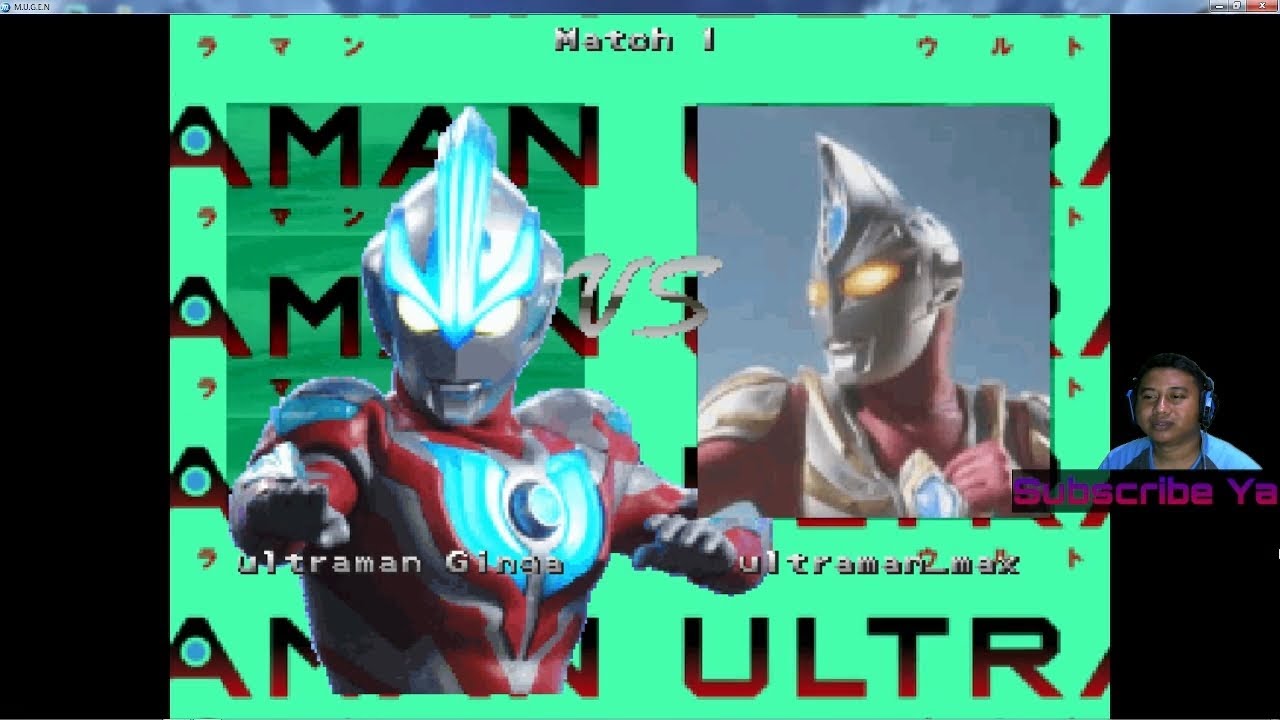Ultraman Ginga Vs Ultraman Max - Ultraman Fighting Evolution Mugen
