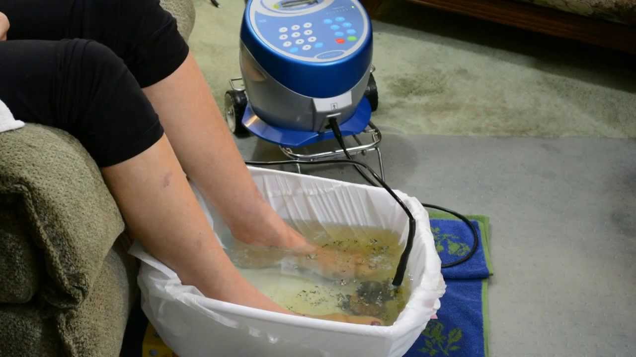 Foot Detox Therapy Tulsa Patient1 Video Stage 2 YouTube