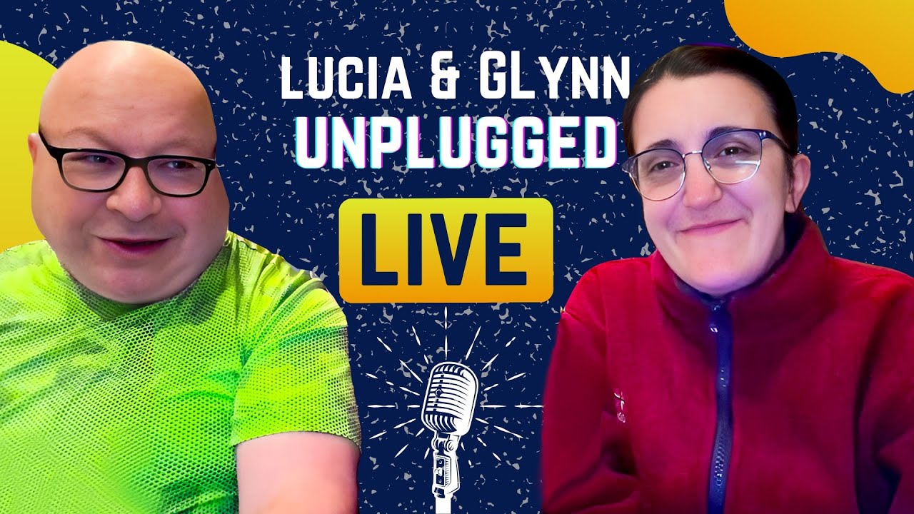 Lucia and Glynn Bantering About Food and World Travel