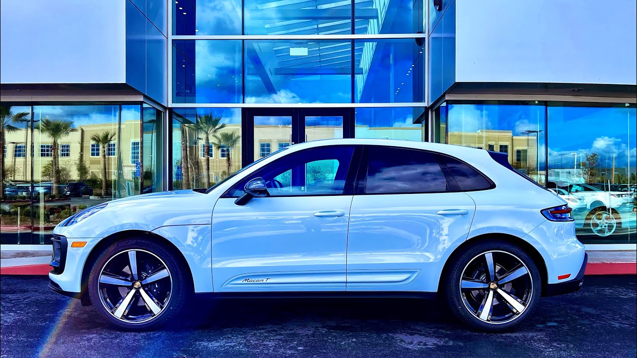 2023 Porsche Macan T Touring Loaner Red on White YouTube