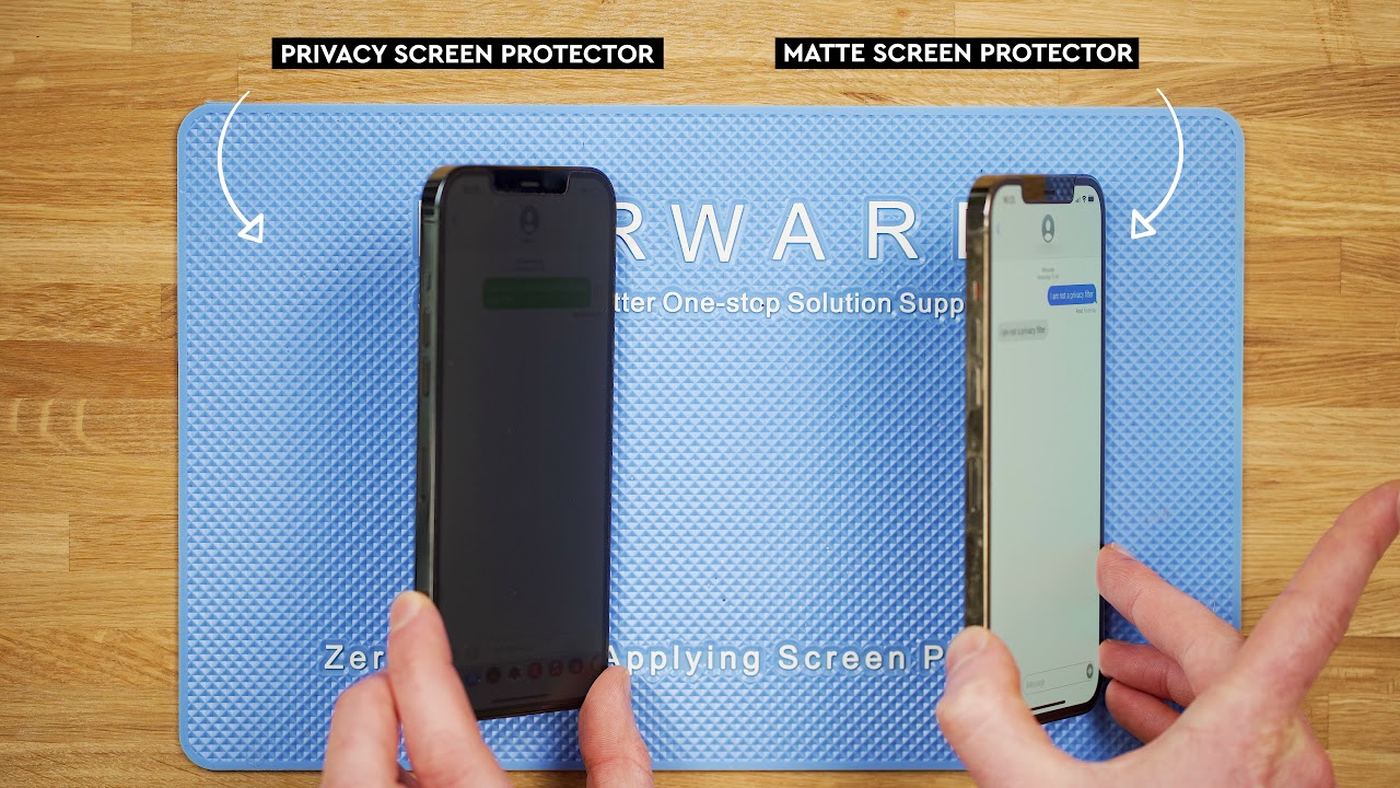 Forward  Privacy Screen Protector VS Matte Screen Protector 