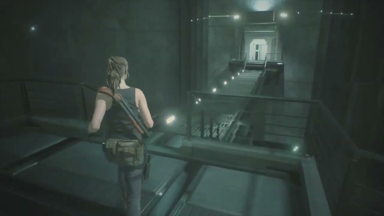RE2 Remake Claire A Hardcore S+ Lab pt1