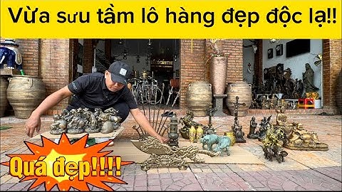 Đồ long bằng đồng _ 12 con giáp bằng đồng _ Trâu đồng xưa #đồcổcầnthơ #đồcổ 