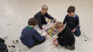 Making and racing Sphero Robot K-nex chariots