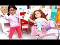 Play Dolls collection of stories about friends care in the hospital