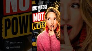 Knowledge Is NOT Power? Here's Why #Mindset #Coaching