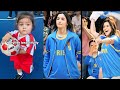 Alia bhatt with daughter raha kapoor enjoying and playing football match beautiful moments