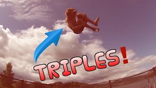 INSANE TRAMPOLINE TRICKS 2016 (QUAD ATTEMPT GONE WRONG!)