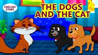 The Dogs and the Cat | Bedtime Stories | Stories for Kids | Fairy Tales in English | Koo Koo TV screenshot 3