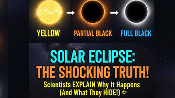 Why the Sun Turns Black: The Real Science Behind a Solar Eclipse | Solar Eclipse | Black Sun
