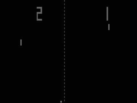 Pong Doubles ~1973 Atari~ Arcade MAME pongd