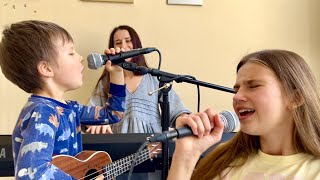 4 y.o. brother joins me singing | The Police - Every Breath You Take - Karolina Protsenko