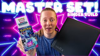 How to Complete a Master Set FAST: Temporal Forces Binder Build Part 1 #pokemon