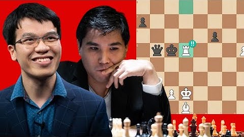 Over Thinking chess Game : 99 By Wesley So vs Lê Quang Liêm #chesscom #chess #chesspuzzle