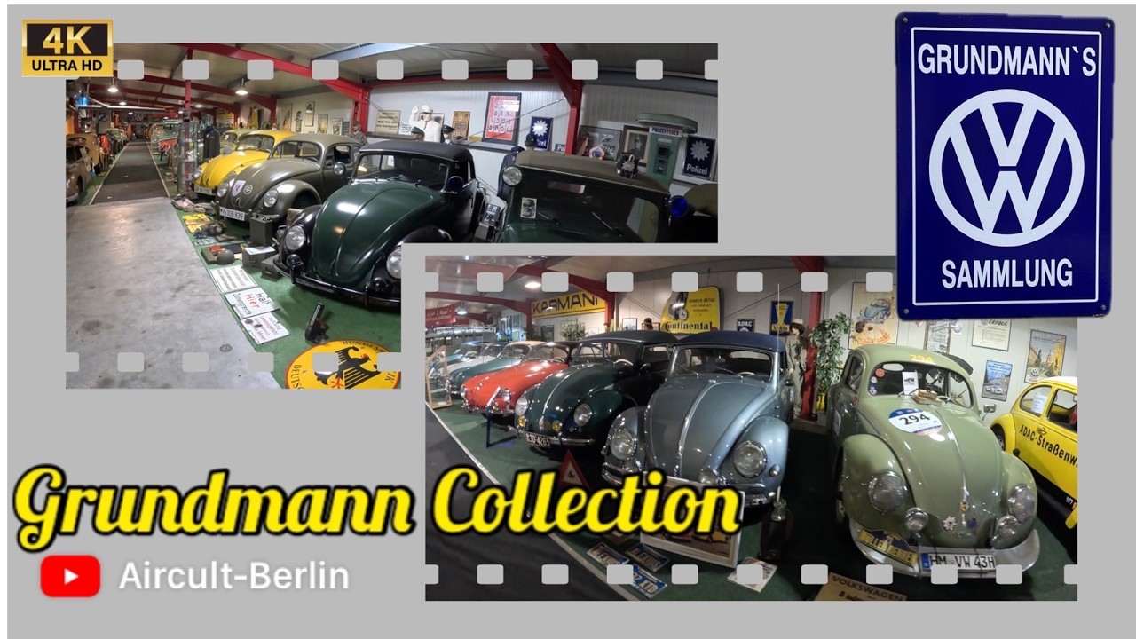 Grundmann Sammlung - Die exklusivste VW Sammlung der Welt - dazu Rometsch und Porsche 