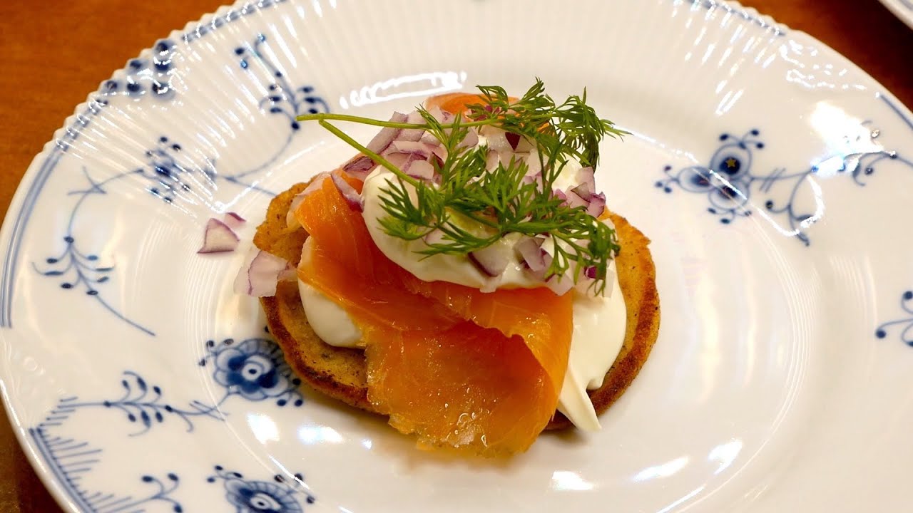 NEMME Blinis m. havregryn (små pandekager) - Perfekt forret fx m. stenbiderrogn - Opskrift # 315