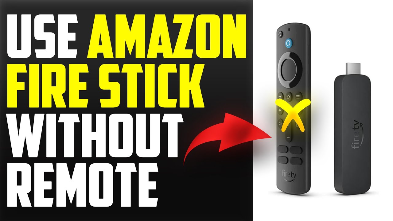 How To Use Amazon Fire Stick Without Remote (How To Control Amazon Fire