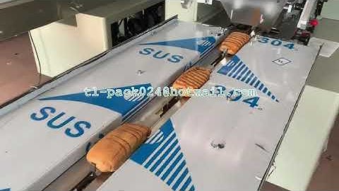 350D Small bread packaging machine,small food packaging machine,small food flow wrapping machine