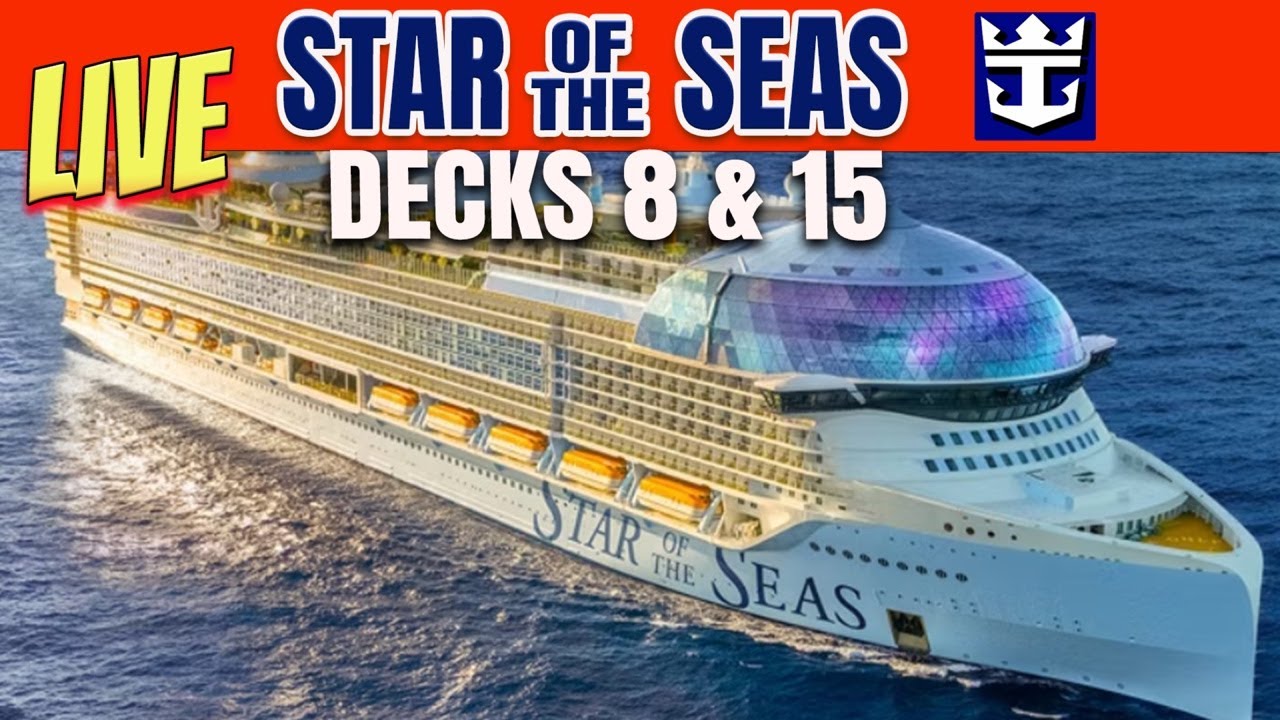LIVE from Star of the Seas! The Worlds Newest and Largest Cruise Ship