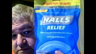 Hall's Relief Mountain Menthol Sugar Free Cough Drops