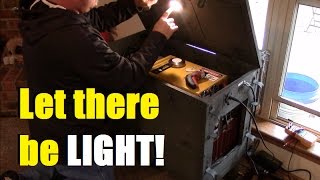 Project Source battery-operated LED undercabinet puck light (touch light)