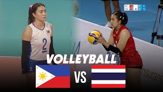 Full HD: Philippines - Thailand | ไทย - ฟิลิปปินส์ วอลเลย์บอลหญิง Women's Volleyball ASEAN - Replay