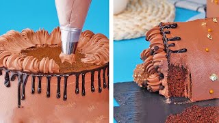 Chocolate Ice Cream Roll | So Yummy Cake Tutorials | Easy Chocolate Cake | Shorts